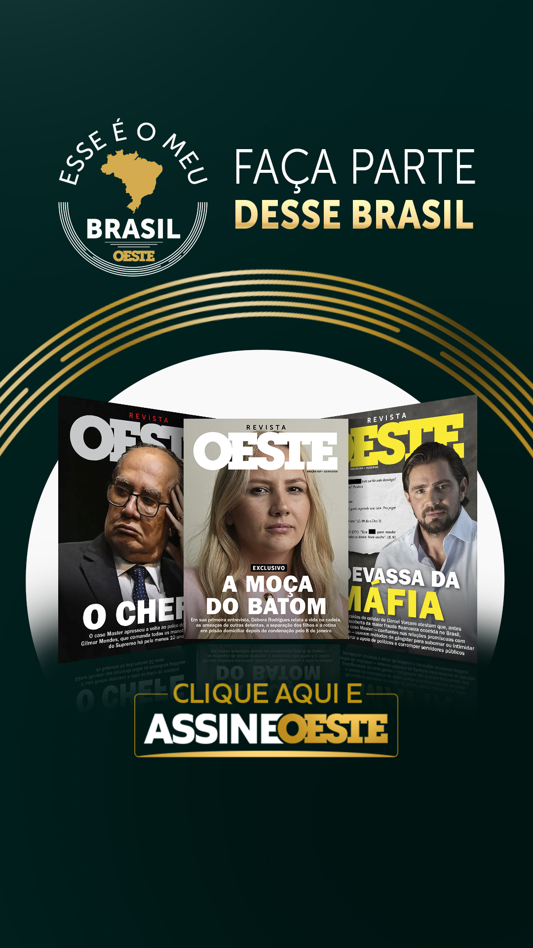 Story da campanha Esse é meu Brasil