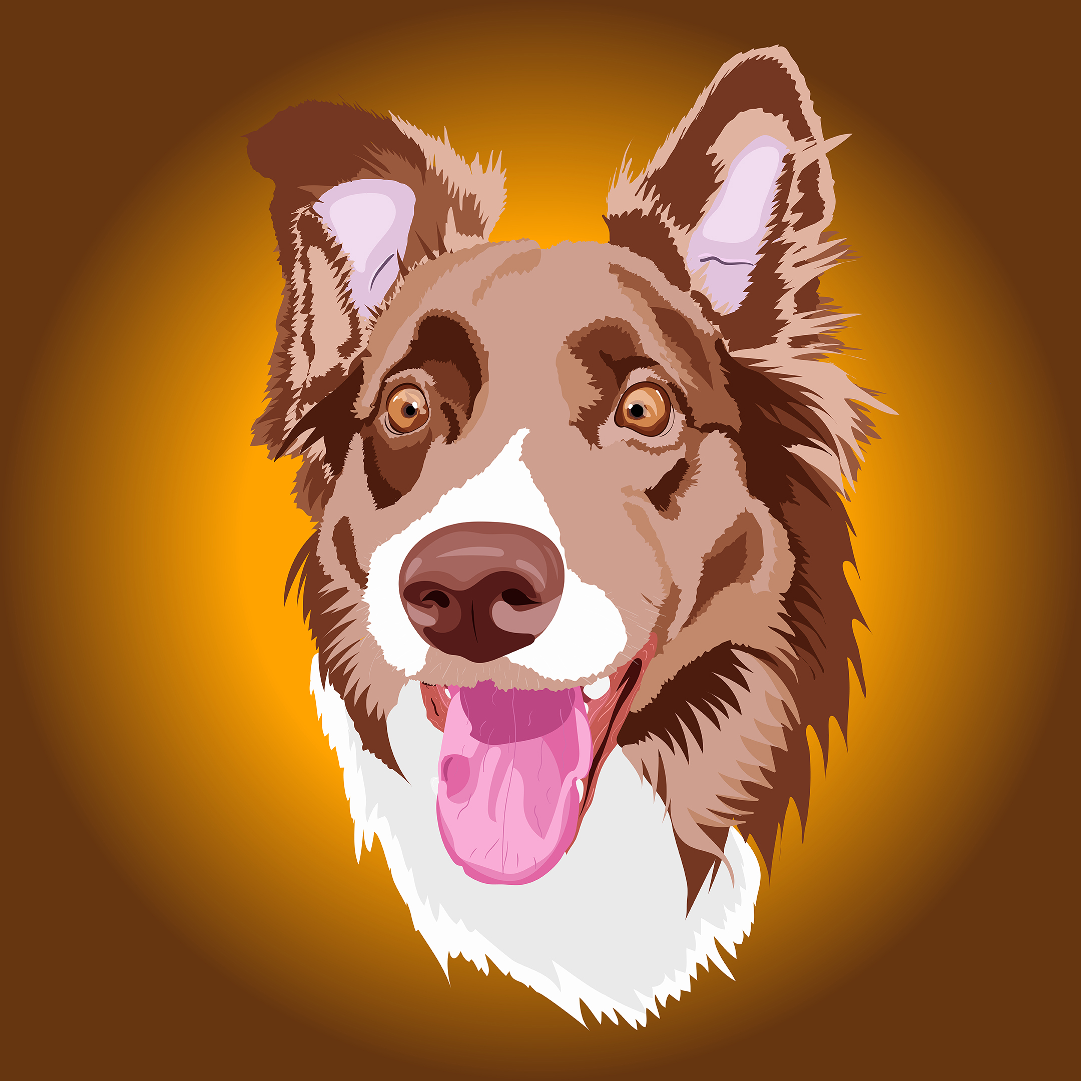 Ilustração do pet Toddy