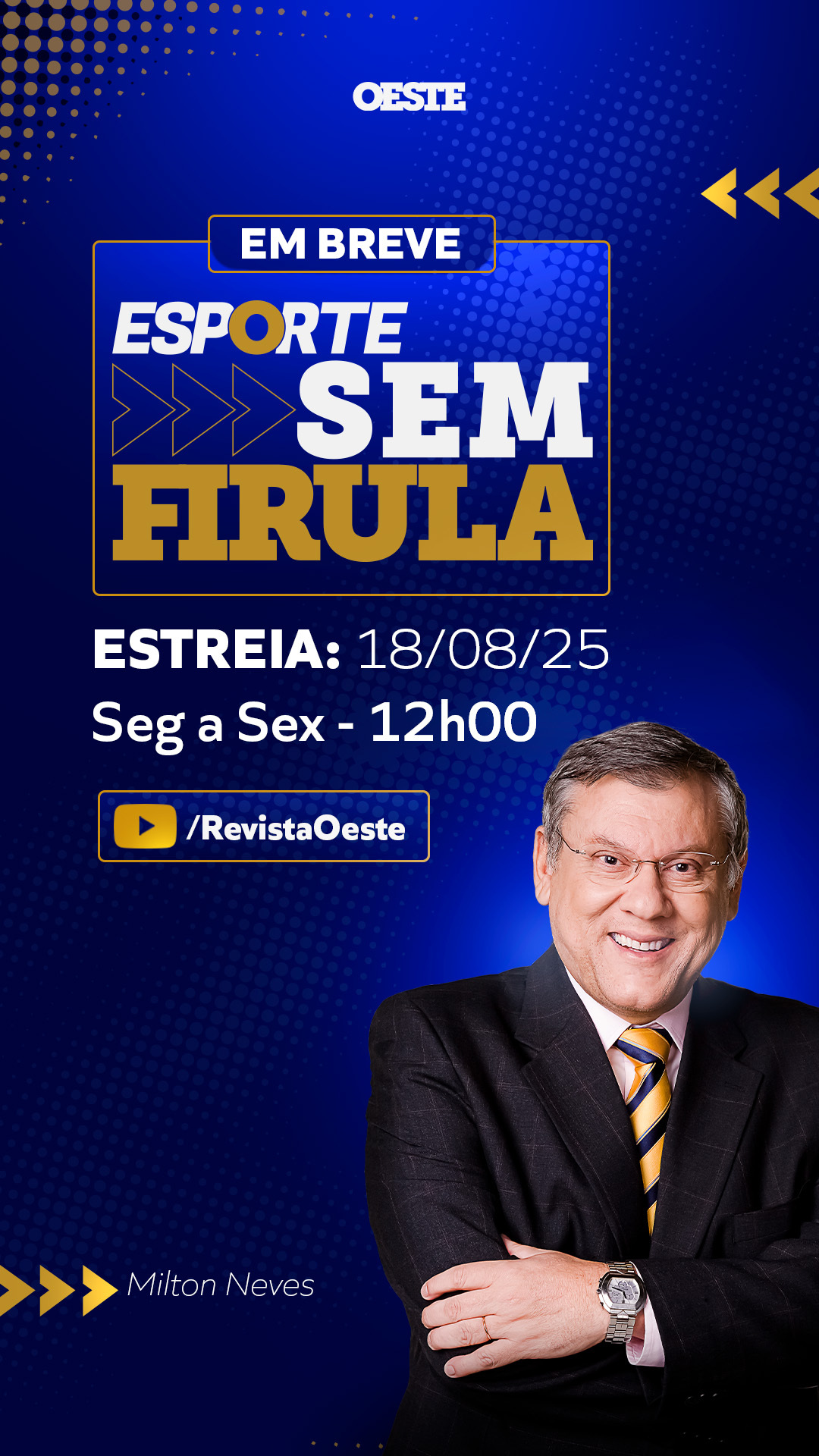 Story para Instagram da Revista Oeste